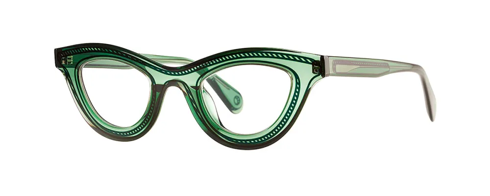 cat eye frame
